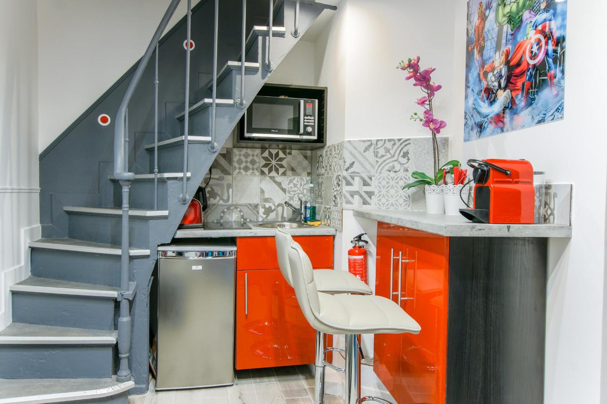 パリ25 - Fun Duplex In Montorgueilアパートメント エクステリア 写真