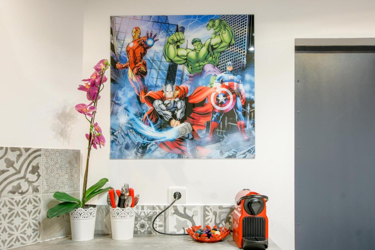 パリ25 - Fun Duplex In Montorgueilアパートメント エクステリア 写真